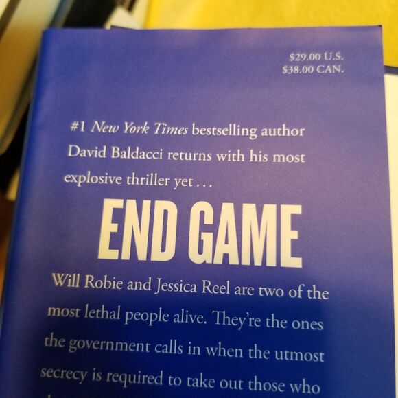 End Game hardcover book first edition - Picture 5 of 7